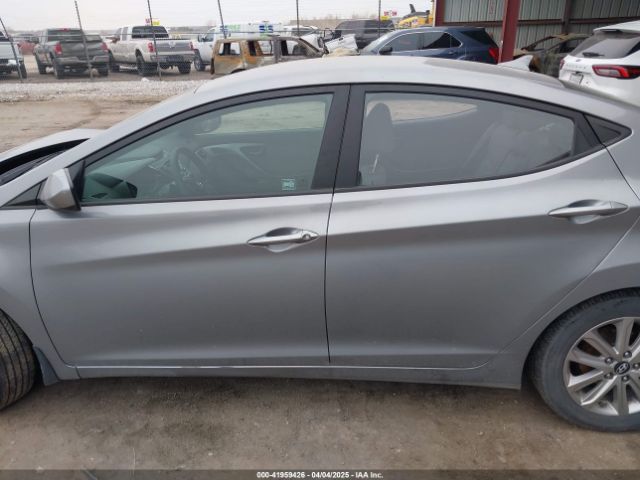 KMHDH4AE8FU354020 Hyundai ELANTRA SE