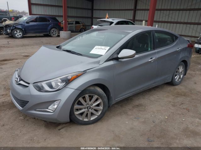 KMHDH4AE8FU354020 Hyundai ELANTRA SE