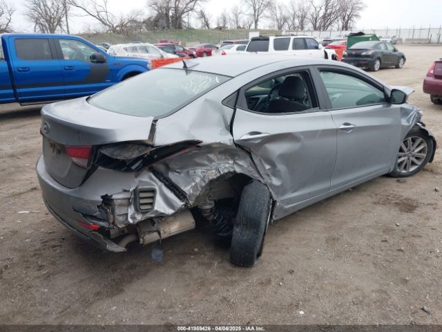 KMHDH4AE8FU354020 Hyundai ELANTRA SE