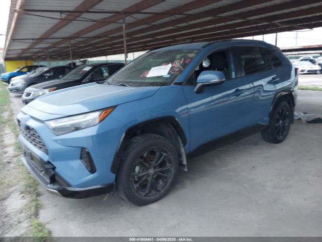 JTM16RFV3ND065595 Toyota Rav4 Hybrid Se