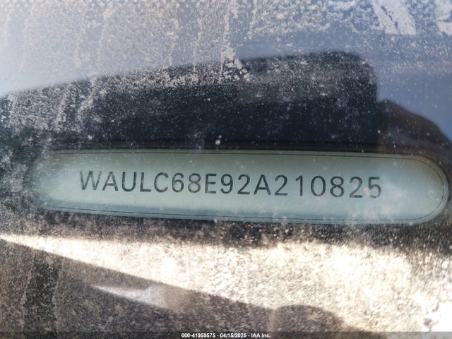 2002 AUDI A4 WAULC68E92A210825 Photo 8