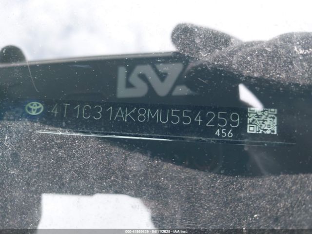 4T1C31AK8MU554259 Toyota Camry Le Hybrid