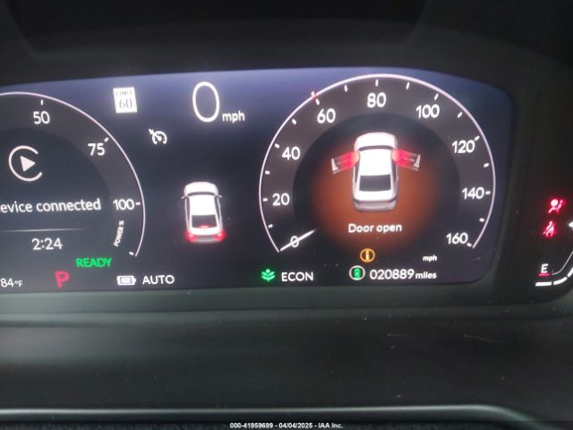 1HGCY2F62SA000321 Honda Accord Hybrid Ex-l