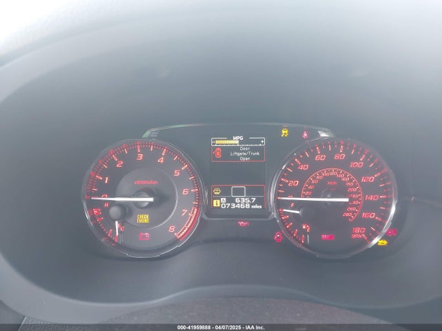 JF1VA1B60H9820747 Subaru WRX