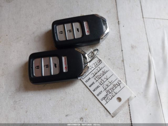 3CZRU6H79NM750124 Honda Hr-v Awd Ex-l