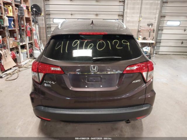 3CZRU6H79NM750124 Honda Hr-v Awd Ex-l