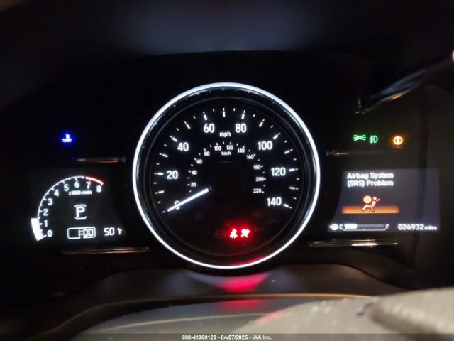 3CZRU6H79NM750124 Honda Hr-v Awd Ex-l