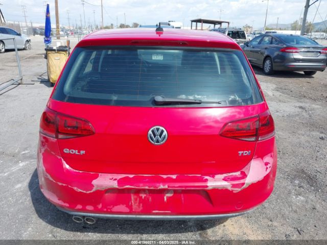 3VW2A7AU7FM064202 Volkswagen Golf Tdi S 4-door