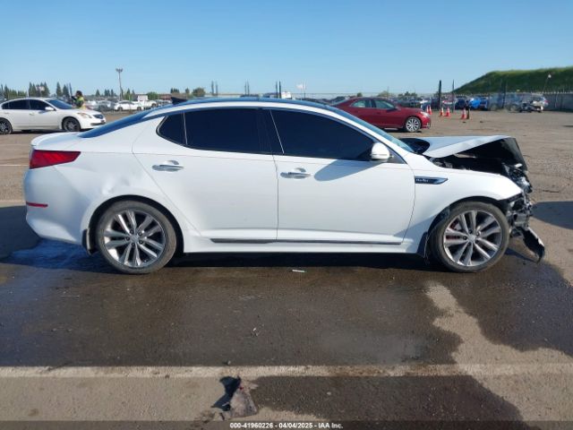 5XXGR4A6XFG412013 KIA Optima Sxl Turbo