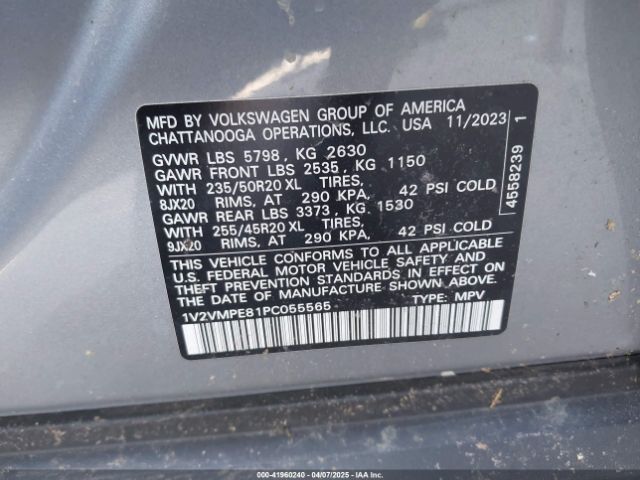 1V2VMPE81PC055565 Volkswagen ID.4