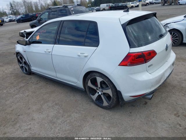 3VW4T7AU1FM081452 Volkswagen Golf Gti 2.0t Autobahn 4-door