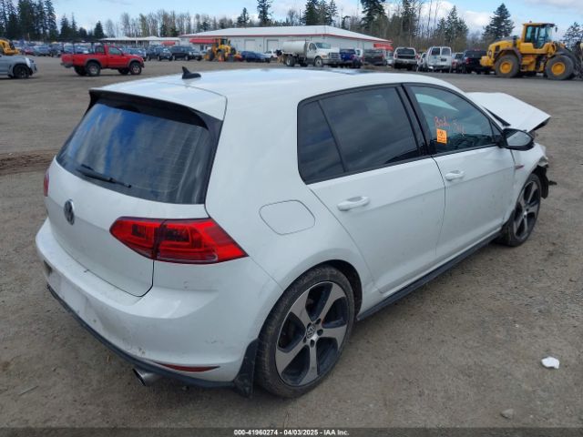 3VW4T7AU1FM081452 Volkswagen Golf Gti 2.0t Autobahn 4-door