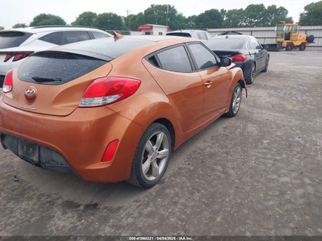 KMHTC6AD2EU210961 Hyundai Veloster Base W/black
