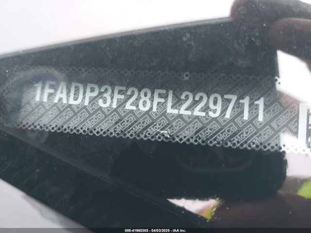1FADP3F28FL229711 Ford FOCUS SE