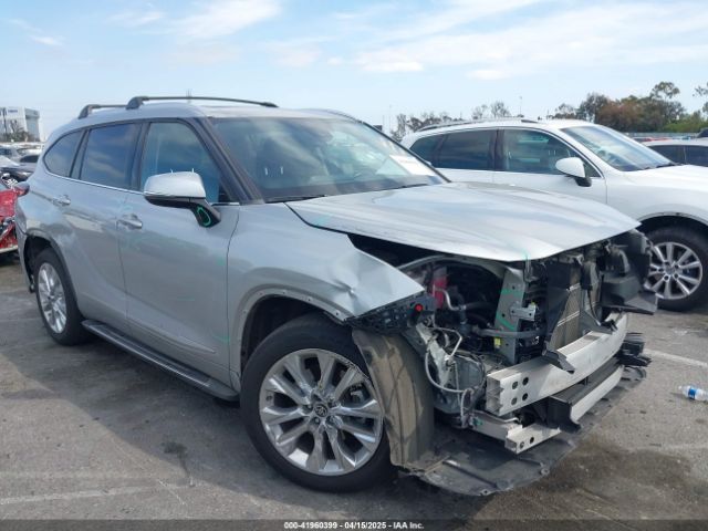 5TDYARAH9PS523498 Toyota Highlander Hybrid Limited