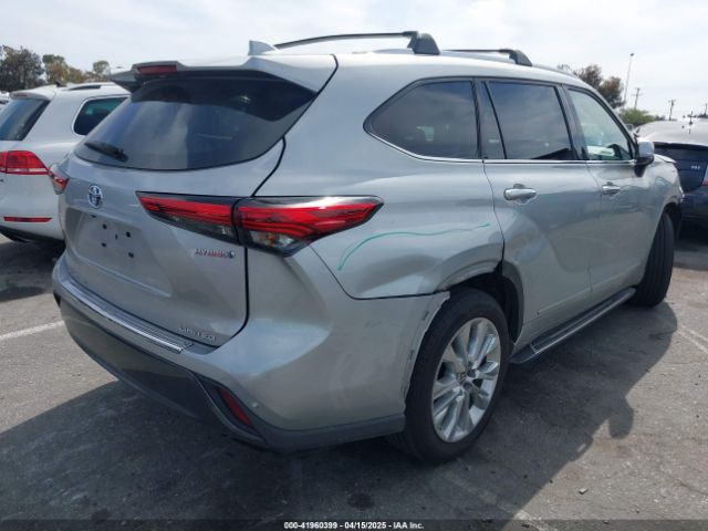 5TDYARAH9PS523498 Toyota Highlander Hybrid Limited