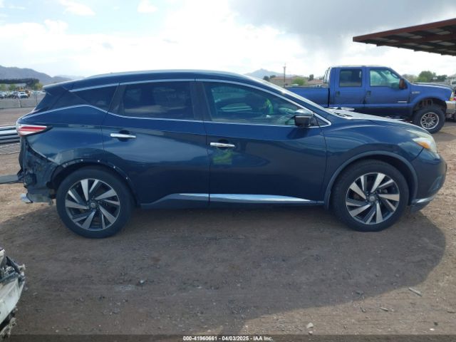 5N1AZ2MH0FN230862 Nissan Murano Platinum