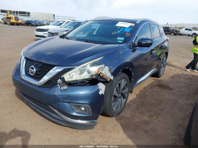 5N1AZ2MH0FN230862 Nissan Murano Platinum