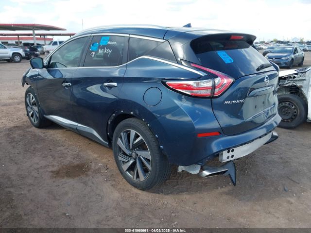 5N1AZ2MH0FN230862 Nissan Murano Platinum