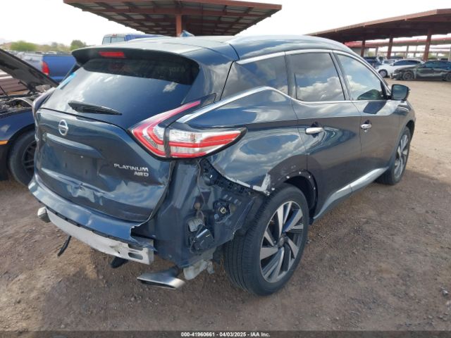 5N1AZ2MH0FN230862 Nissan Murano Platinum