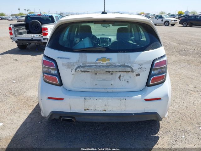 1G1JG6SHXH4164343 Chevrolet Sonic Lt Auto
