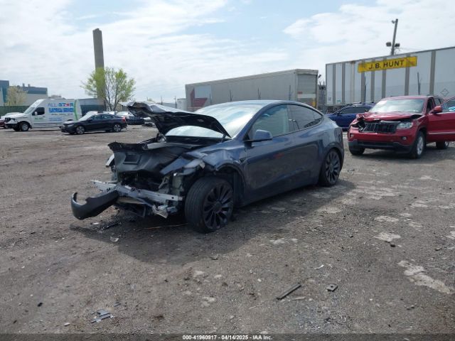 2022 TESLA MODEL Y 7SAYGDEFXNF462693 Photo 1