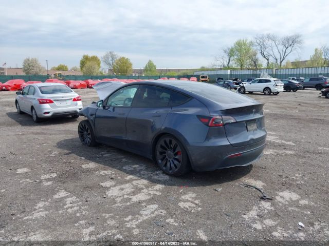 2022 TESLA MODEL Y 7SAYGDEFXNF462693 Photo 2