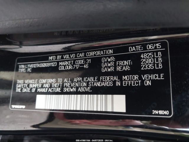 LYV612TK0GB091123 Volvo S60 Inscription T5 Premier
