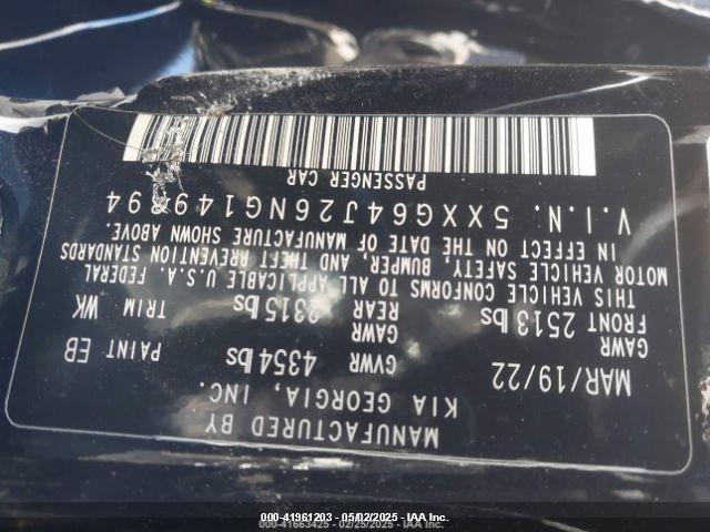 5XXG64J26NG149894 KIA K5 Gt-line