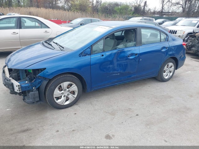 Honda Civic Lx 2014 2HGFB2F55EH505149 Image 2
