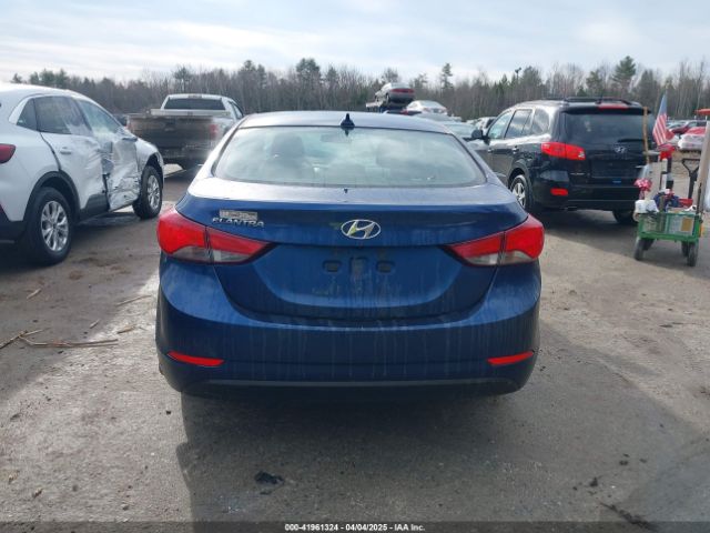 5NPDH4AEXGH728756 Hyundai Elantra Value Edition