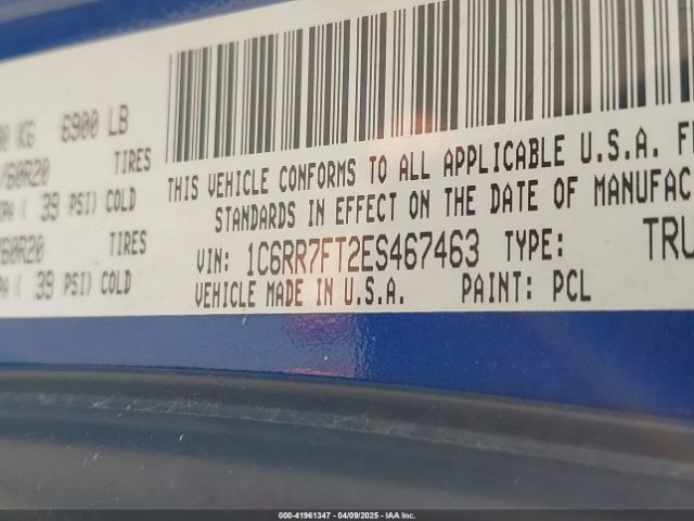 1C6RR7FT2ES467463 RAM 1500 Express
