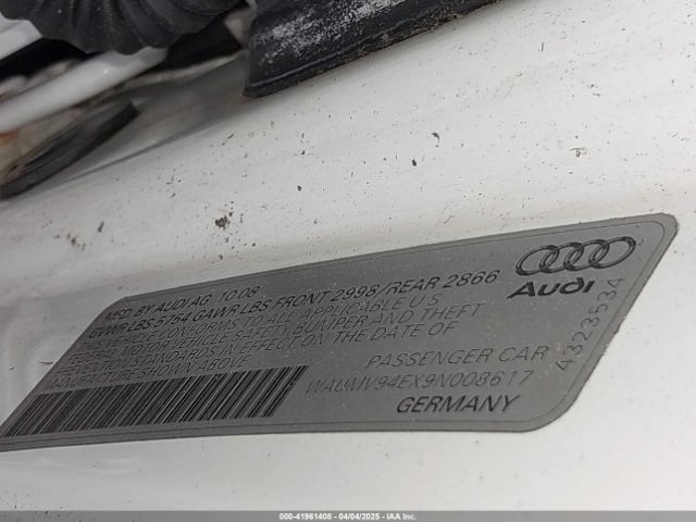 2009 AUDI A8 L WAUMV94EX9N008617 Photo 8
