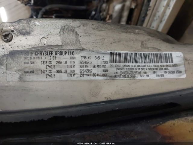 2C4RDGCG7ER205308 Dodge Grand Caravan Sxt