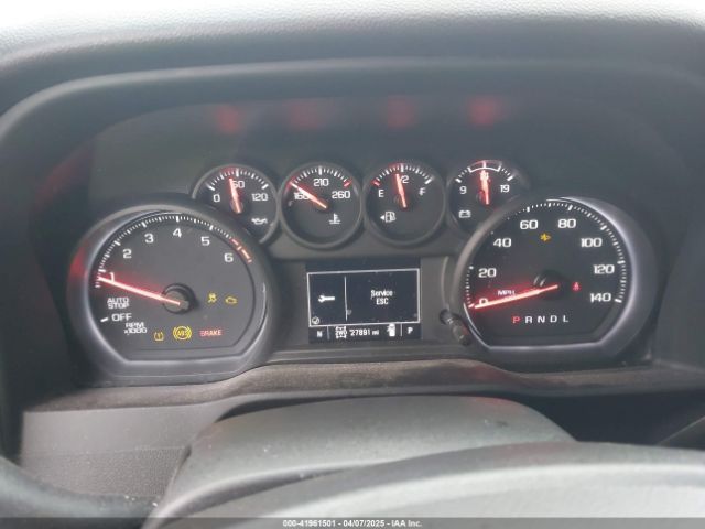 3GCPDBEK1PG129458 Chevrolet Silverado 1500 4wd  Short Bed Custom