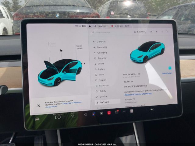 5YJ3E1EA6JF058008 Tesla Model 3 Long Range/mid Range