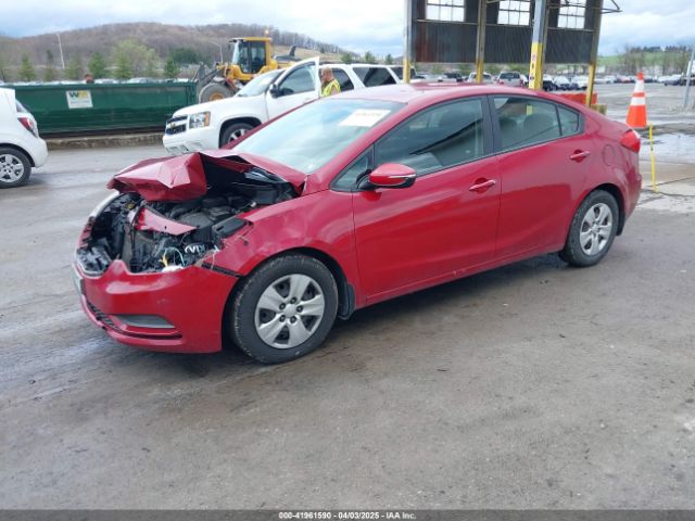 KNAFX4A69F5427203 KIA FORTE LX