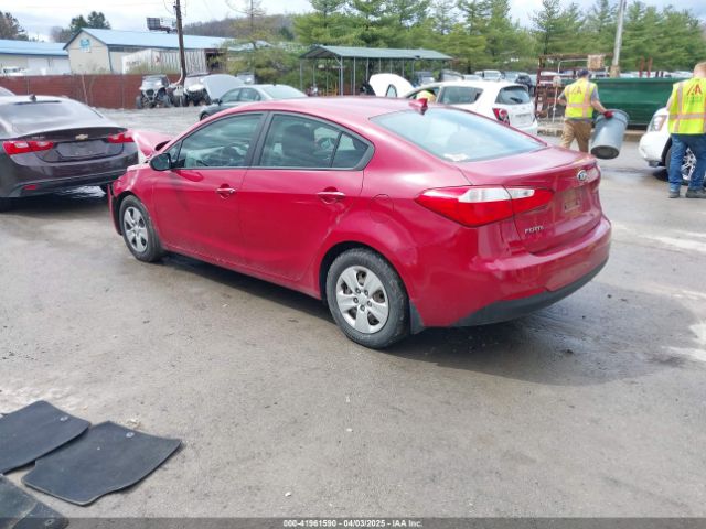 KNAFX4A69F5427203 KIA FORTE LX