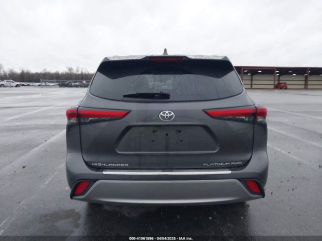 5TDFZRBH7MS106875 Toyota Highlander Platinum