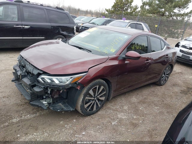 3N1AB8CV0MY291604 Nissan Sentra Sv Xtronic Cvt