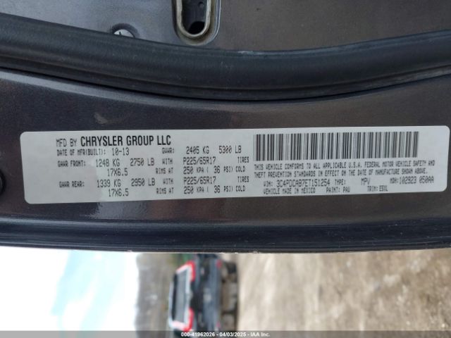 3C4PDCAB7ET151254 Dodge Journey American Value Pkg