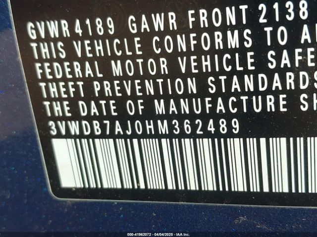 2017 VOLKSWAGEN JETTA 3VWDB7AJ0HM362489 Photo 8