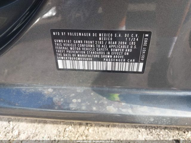 3VWEX7BU9SM035806 Volkswagen Jetta 1.5t Se