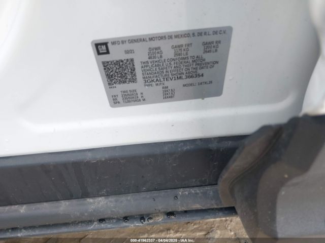 3GKALTEV1ML366354 GMC Terrain Awd Sle