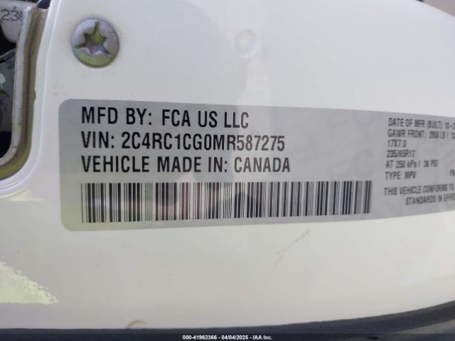2021 CHRYSLER VOYAGER 2C4RC1CG0MR587275 Photo 8