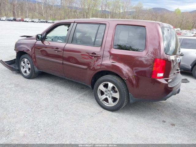 5FNYF4H57FB040899 Honda Pilot Ex-l