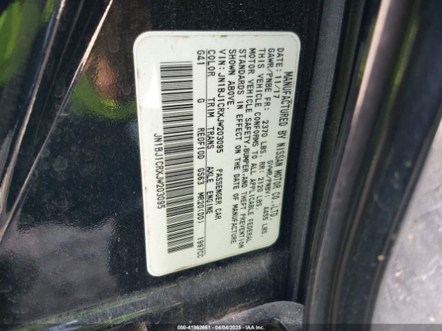 JN1BJ1CRXJW203095 Nissan Rogue Sport Sl