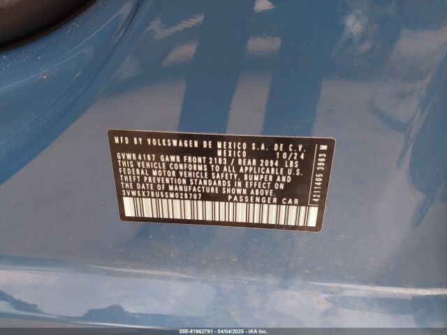 3VW5X7BU5SM028707 Volkswagen Jetta 1.5t S