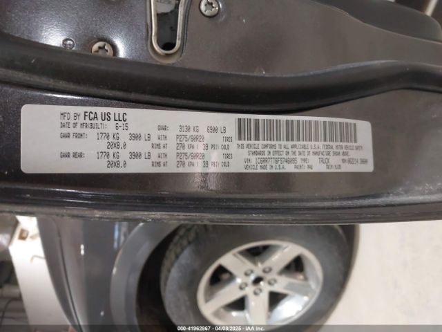 1C6RR7TT6FS746095 RAM 1500 Big Horn