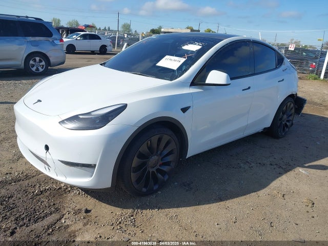 2022 TESLA MODEL Y 7SAYGDEF5NF484634 Photo 1
